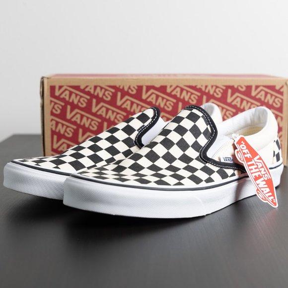 Vans Other - Vans Off The Wall Checker Board Black White Slip on Sneakers Men 10.5 / Women 12